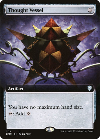 Thought Vessel (Extended Art) [Commander Legends] - Waypoint Games CA