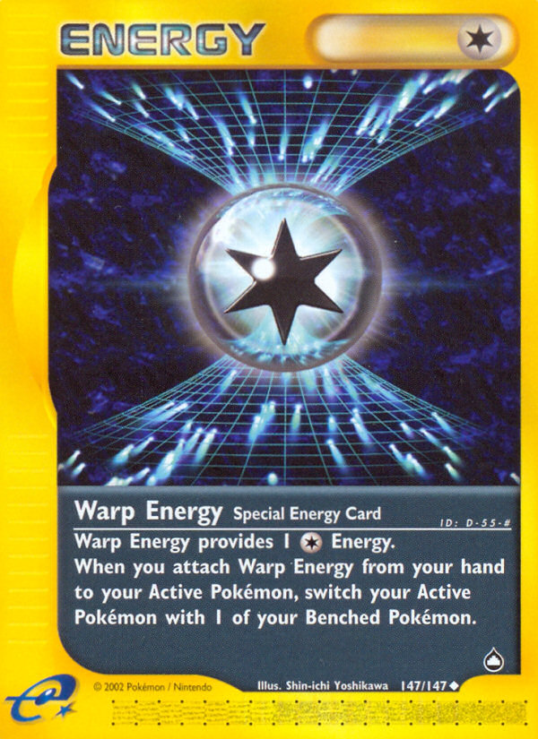 Warp Energy (147/147) [Aquapolis] - Waypoint Games CA