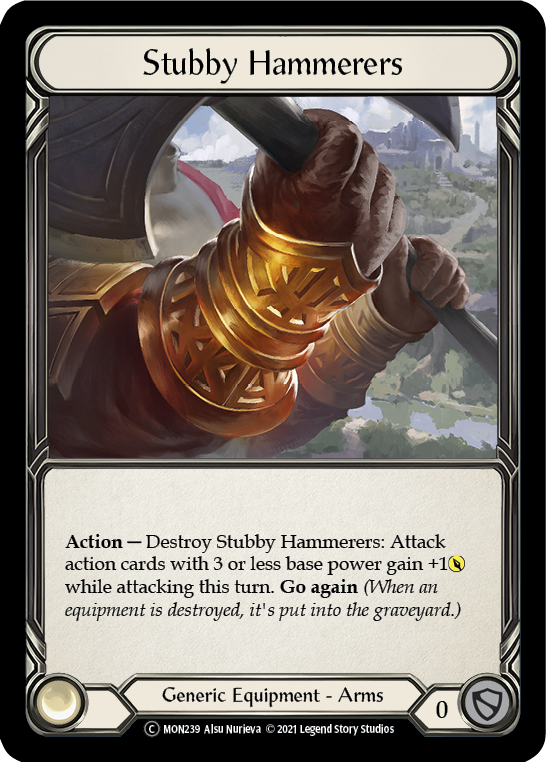Stubby Hammerers [U-MON239] (Monarch Unlimited)  Unlimited Normal - Waypoint Games CA