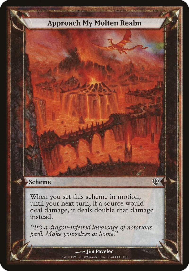 Approach My Molten Realm (Schemes) [Archenemy Schemes] - Waypoint Games CA