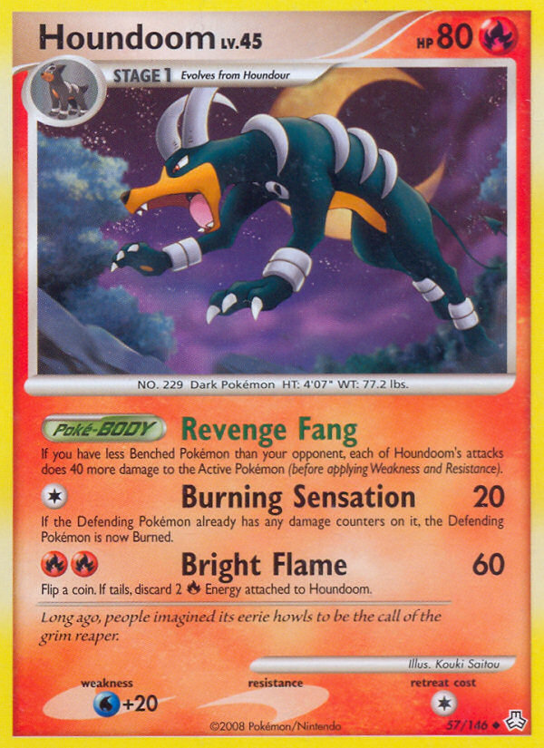 Houndoom (57/146) [Diamond & Pearl: Legends Awakened] - Waypoint Games CA