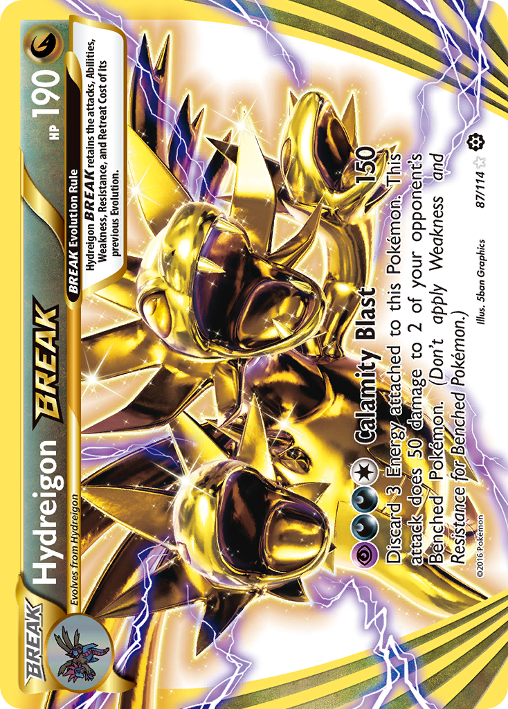 Hydreigon BREAK (87/114) [XY: Steam Siege] - Waypoint Games CA