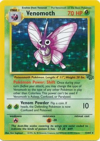Venomoth (13/64) [Jungle Unlimited] - Waypoint Games CA