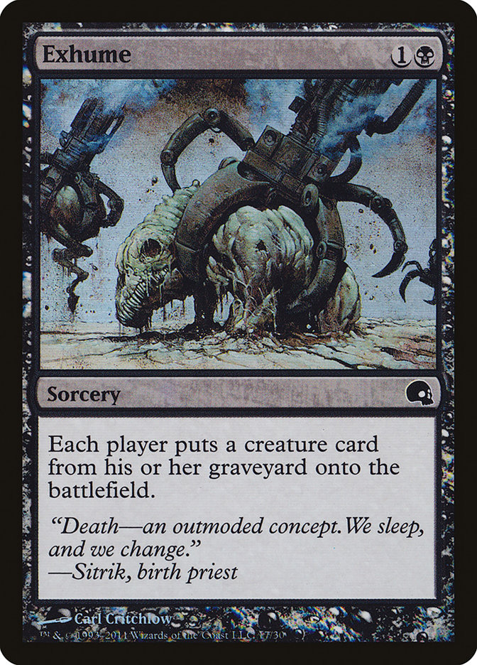 Exhume [Premium Deck Series: Graveborn] - Waypoint Games CA