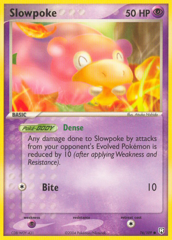 Slowpoke (76/109) [EX: Team Rocket Returns] - Waypoint Games CA