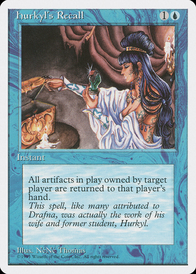 Hurkyl's Recall [Fourth Edition] - Waypoint Games CA