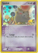 Spoink (66/106) (Stamped) [EX: Emerald] - Waypoint Games CA