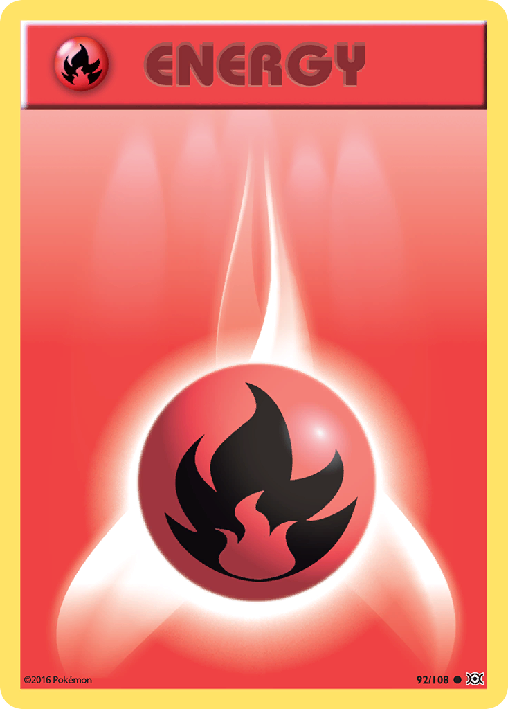 Fire Energy (92/108) [XY: Evolutions] - Waypoint Games CA