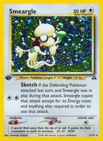 Smeargle (11/75) [Neo Discovery 1st Edition] - Waypoint Games CA