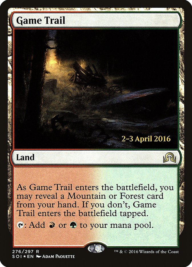 Game Trail [Shadows over Innistrad Prerelease Promos]