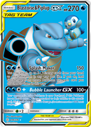 Blastoise & Piplup GX (214/236) [Sun & Moon: Cosmic Eclipse] - Waypoint Games CA