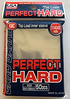 KMC Sleeves Perfect Hard Top Load (50ct)