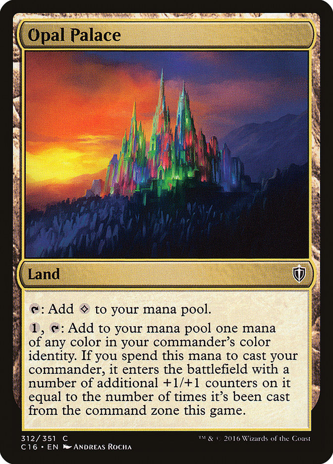 Opal Palace [Commander 2016] - Waypoint Games CA