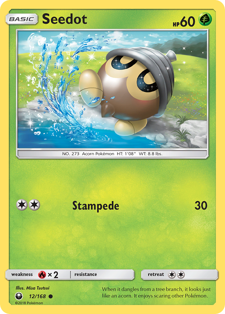 Seedot (12/168) [Sun & Moon: Celestial Storm] - Waypoint Games CA
