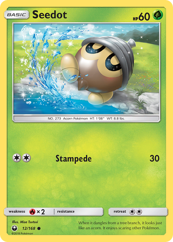 Seedot (12/168) [Sun & Moon: Celestial Storm] - Waypoint Games CA