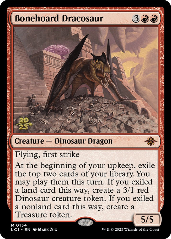 Bonehoard Dracosaur [The Lost Caverns of Ixalan Prerelease Cards]