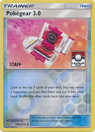 Pokegear 3.0 (182a/214)(League Promo Staff) [Sun & Moon: Unbroken Bonds] - Waypoint Games CA
