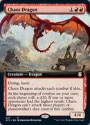 Chaos Dragon (Extended Art) [Dungeons & Dragons: Adventures in the Forgotten Realms Commander] - Waypoint Games CA