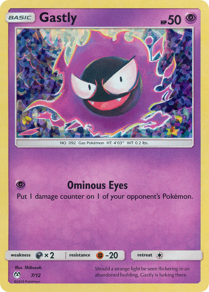 Gastly (7/12) [McDonald's Promos: 2019 Collection] - Waypoint Games CA