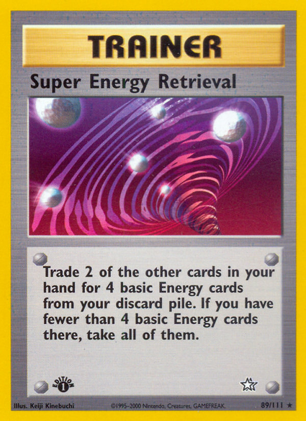 Super Energy Retrieval (89/111) [Neo Genesis 1st Edition] - Waypoint Games CA
