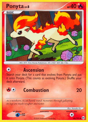 Ponyta (46/99) [Platinum: Arceus] - Waypoint Games CA