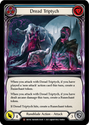 Dread Triptych [U-CRU142] (Crucible of War Unlimited)  Unlimited Rainbow Foil - Waypoint Games CA
