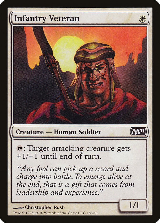 Infantry Veteran [Magic 2011] - Waypoint Games CA