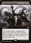 Profane Transfusion (Extended Art) [Commander Legends] - Waypoint Games CA