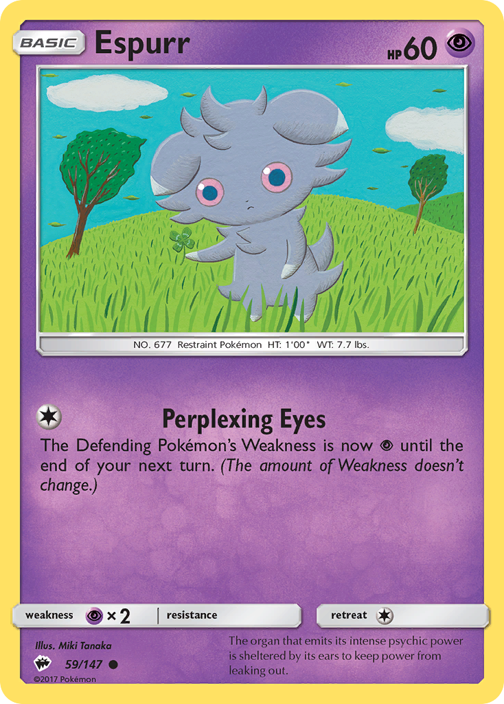 Espurr (59/147) [Sun & Moon: Burning Shadows] - Waypoint Games CA