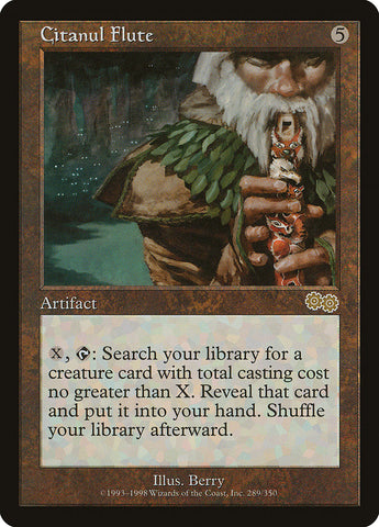 Citanul Flute [Urza's Saga] - Waypoint Games CA