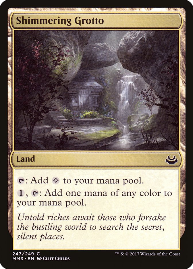 Shimmering Grotto [Modern Masters 2017] - Waypoint Games CA