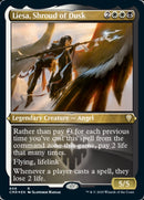 Liesa, Shroud of Dusk (Etched) [Commander Legends] - Waypoint Games CA