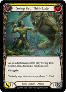 Swing Fist, Think Later (Yellow) [U-CRU020] (Crucible of War Unlimited)  Unlimited Normal - Waypoint Games CA