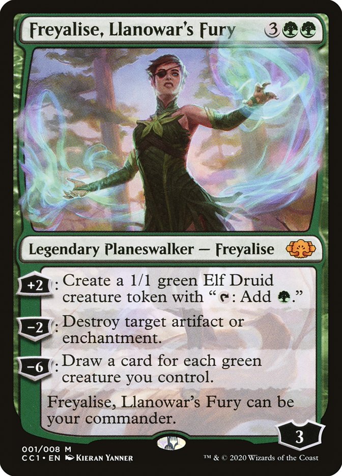 Freyalise, Llanowar's Fury [Commander Collection: Green] - Waypoint Games CA