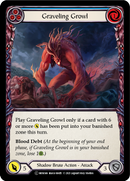 Graveling Growl (Blue) [U-MON146-RF] (Monarch Unlimited)  Unlimited Rainbow Foil - Waypoint Games CA