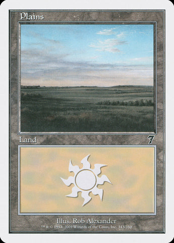 Plains (343) [Seventh Edition] - Waypoint Games CA
