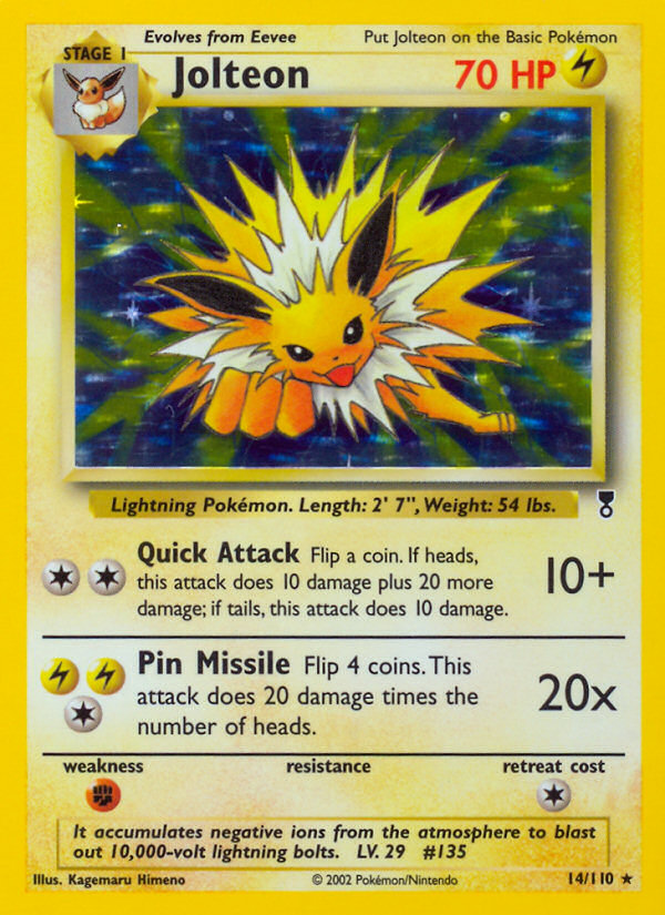 Jolteon (14/110) [Legendary Collection] - Waypoint Games CA
