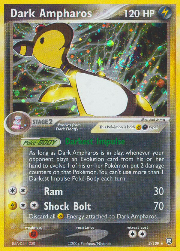 Dark Ampharos (2/109) [EX: Team Rocket Returns] - Waypoint Games CA