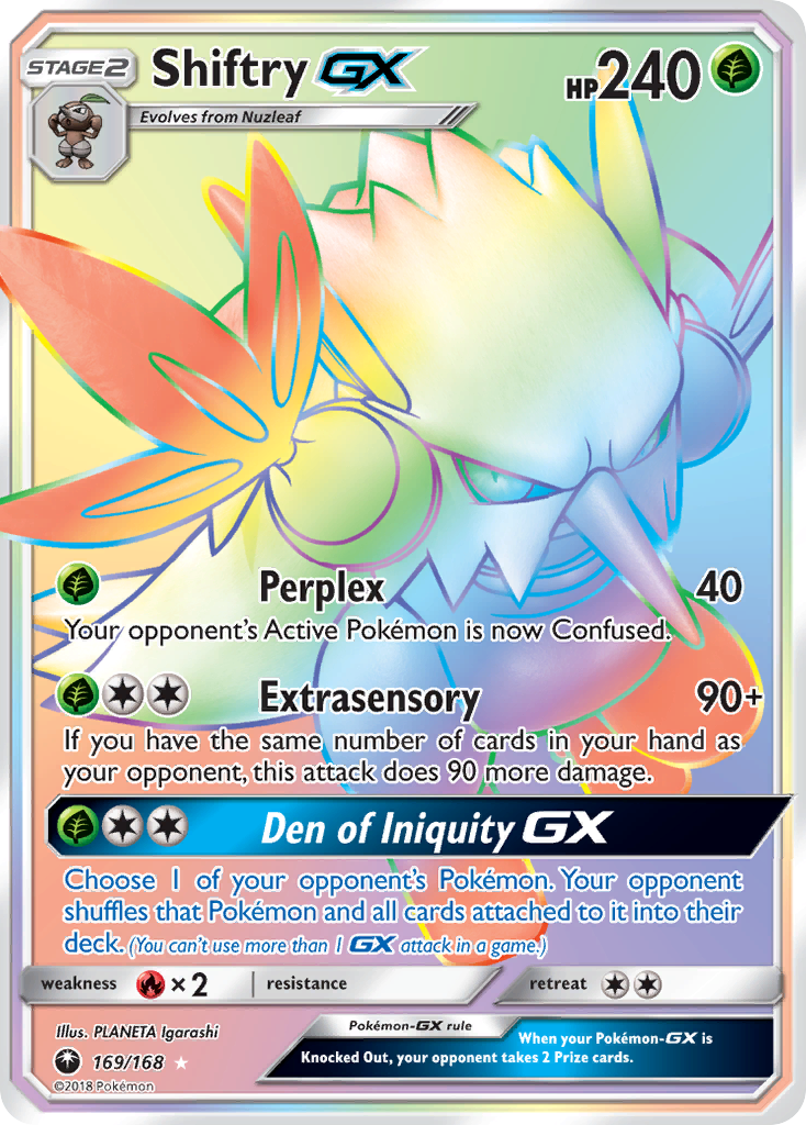 Shiftry GX (169/168) [Sun & Moon: Celestial Storm] - Waypoint Games CA