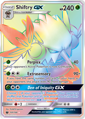 Shiftry GX (169/168) [Sun & Moon: Celestial Storm] - Waypoint Games CA