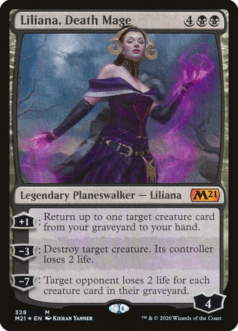 Liliana, Death Mage [Core Set 2021] - Waypoint Games CA