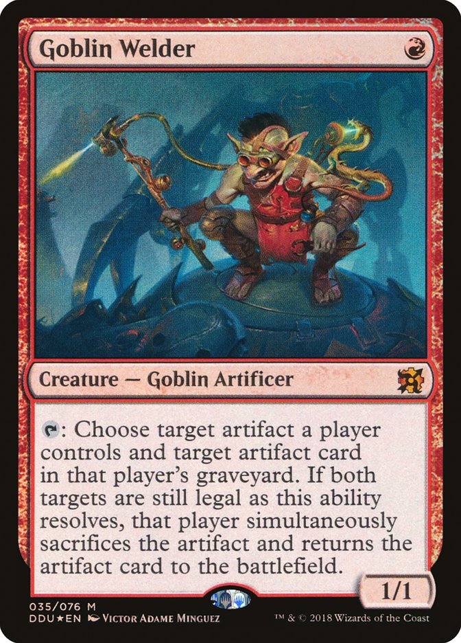 Goblin Welder [Duel Decks: Elves vs. Inventors] - Waypoint Games CA