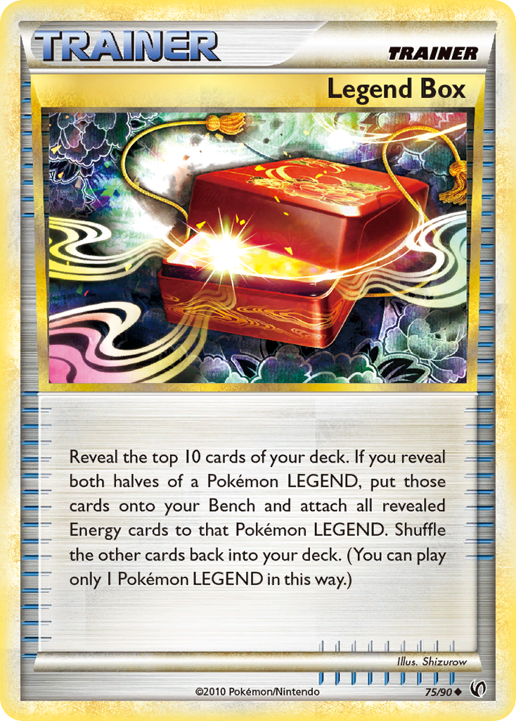 Legend Box (75/90) [HeartGold & SoulSilver: Undaunted] - Waypoint Games CA