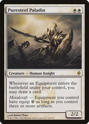 Puresteel Paladin [New Phyrexia] - Waypoint Games CA