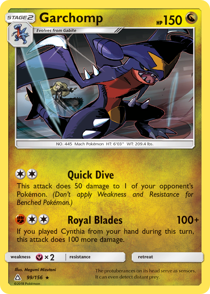 Garchomp (99/156) [Sun & Moon: Ultra Prism] - Waypoint Games CA