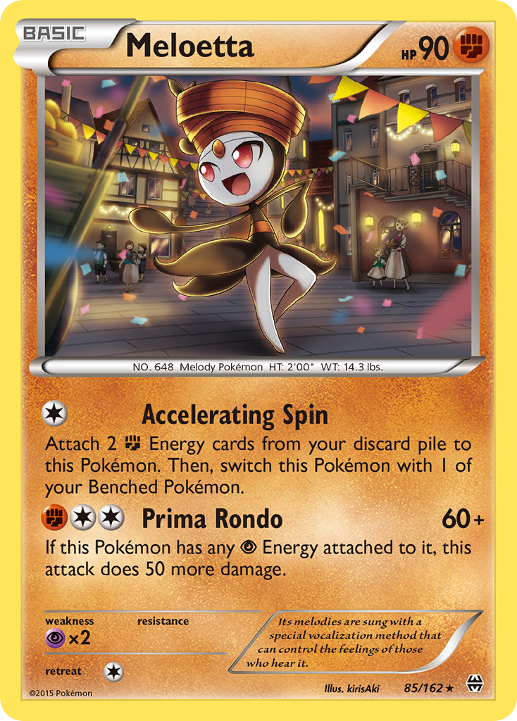 Meloetta (85/162) [XY: BREAKthrough] - Waypoint Games CA