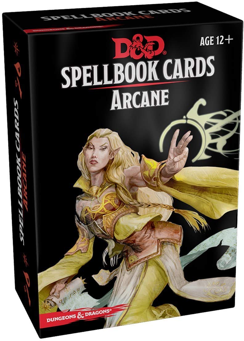 Dungeons & Dragons Spellbook Cards: Arcane