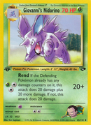 Giovanni's Nidorino (45/132) [Gym Challenge 1st Edition] - Waypoint Games CA