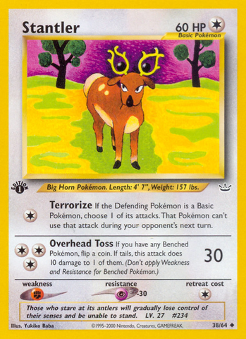 Stantler (38/64) [Neo Revelation 1st Edition] - Waypoint Games CA