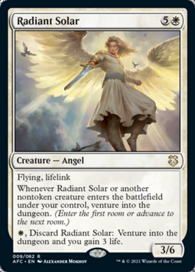 Radiant Solar [Dungeons & Dragons: Adventures in the Forgotten Realms Commander] - Waypoint Games CA